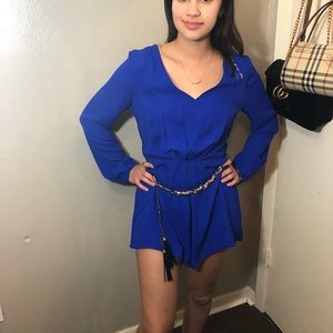 Royal blue romper!
